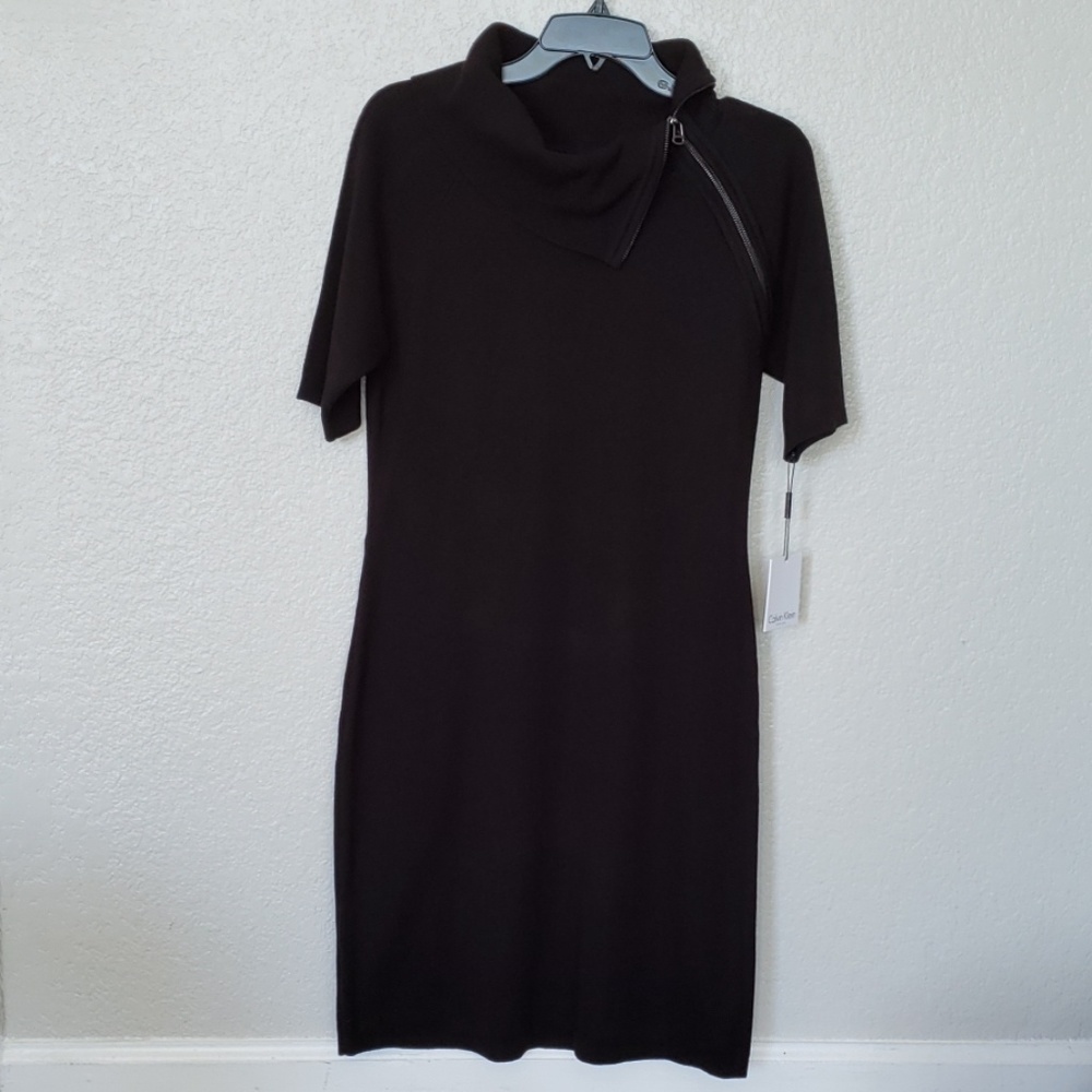NWT Calvin Klein black dress